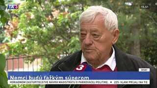 J. Golonka o zápase slovenskej reprezentácie s Nemeckom