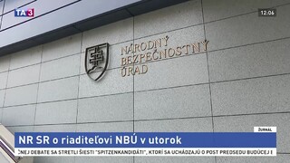 Zverejnili termín rozhodovania parlamentu o novom šéfovi NBÚ