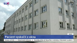 Pacient vyskočil z okna, príbuzní z toho vinia personál nemocnice