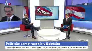 ŠTÚDIO TA3: P. Nikodem o rozpade rakúskej vlády