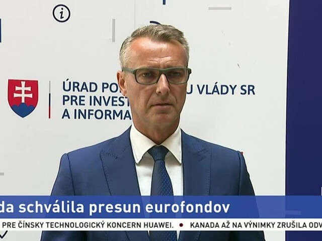 Vláda schválila presun eurofondov, poputujú aj na hornú Nitru