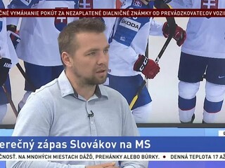 ŠTÚDIO TA3: M. Hudec o majstrovstvách sveta v hokeji