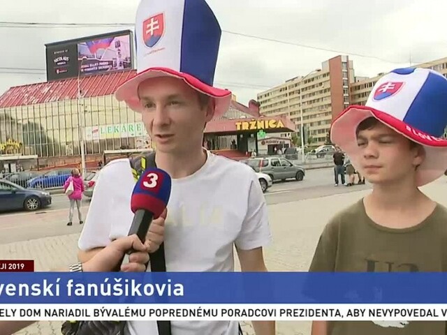 Fanúšikovia zaplnili fanzónu pred posledným zápasom Slovenska na MS