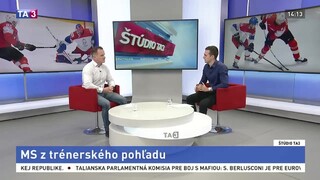 ŠTÚDIO TA3: Tréner M. Ozimák o hokejových majstrovstvách sveta