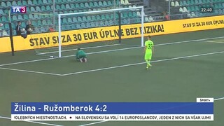 Žilina sa s divákmi rozlúčila víťazstvom, dva góly strelil Boženík