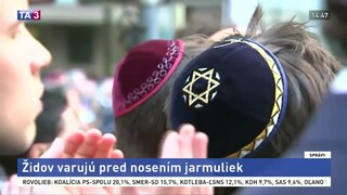 V Nemecku varovali židov, odporúčajú im nenosiť jarmulky