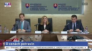 TB G. Matečnej a M. Lapšanského o zdražovaní potravín