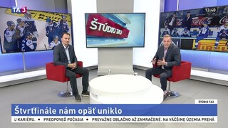 ŠTÚDIO TA3: M. Šatan o hokejovom šampionáte