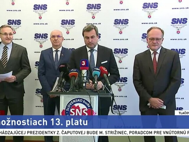 TB A. Danka, J. Hoľka, J. Regeca a M. Schrenkela o možnostiach 13. platu