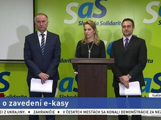 TB J. Kiššovej, E. Jurzycu a J. Rajtára o zavedení eKasy