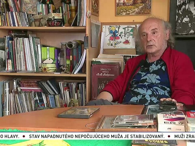 Portrét hudobníka Ivana Akimova
