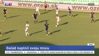 Tréner Galád naplnil svoju misiu, Trenčín hladko zdolal Žilinu