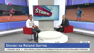 ŠTÚDIO TA3: Tréner Š. Čižmarovič o Roland Garros