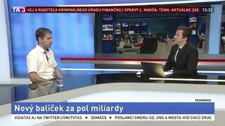 HOSŤ V ŠTÚDIU: Analytik P. Goliaš o opatreniach z nového balíčka