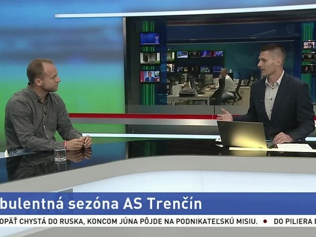 HOSŤ V ŠTÚDIU: manažér R. Rybníček o sezóne AS Trenčín