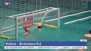 Vo finálovej sérii vedú Košice 1:0, odveta sa odohrá v Bratislave