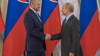Putin prijal Pellegriniho, náš premiér ho pozval na Slovensko