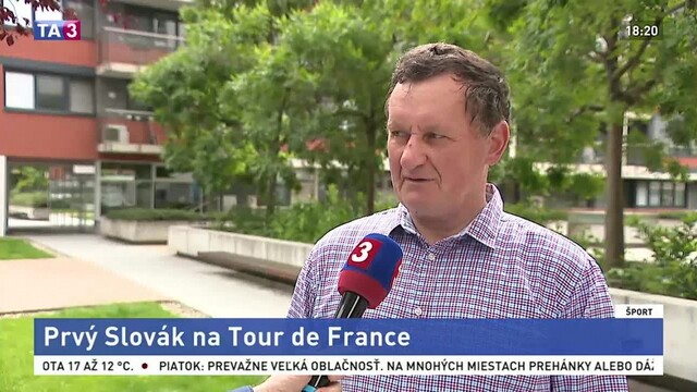 Cyklista M. Jurčo o pretekoch Starej dámy, Tour de France