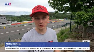 Homola obsadil na pretekoch TCR v Belgicku strieborné miesto