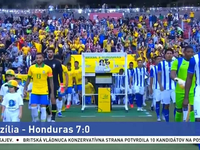 Brazília bola bez Neymara, no v zápase s Hondurasom si poradili