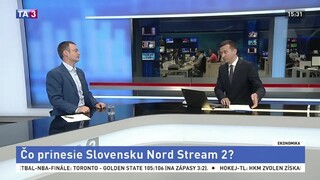 HOSŤ V ŠTÚDIU: Analytik J. Badida o tom, čo prinesie Slovensku Nord Stream 2