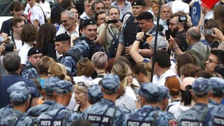 M. Dorazín o tom, ako na protesty v Rusku reaguje Kremeľ