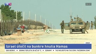 Izrael útočil na bunkre hnutia Hamas, išlo o odvetu