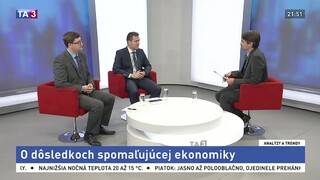 O dôsledkoch spomaľujúcej ekonomiky