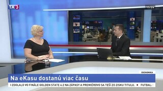 HOSŤ V ŠTÚDIU: Odborníčka na dane a odvody A. Orda-Oravcová o eKase