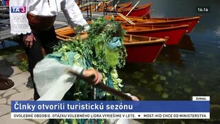 Člnkovanie na Štrbskom plese otvorilo letnú turistickú sezónu