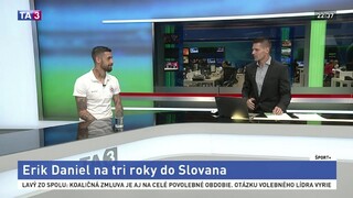 HOSŤ V ŠTÚDIU: E. Daniel o príprave na novú sezónu v ŠK Slovan