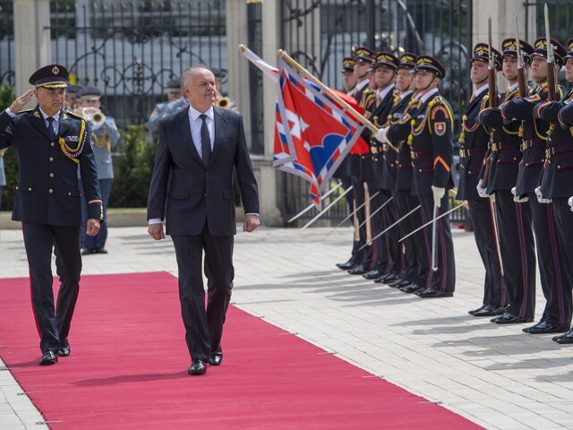 Odchod A. Kisku z Prezidentského paláca