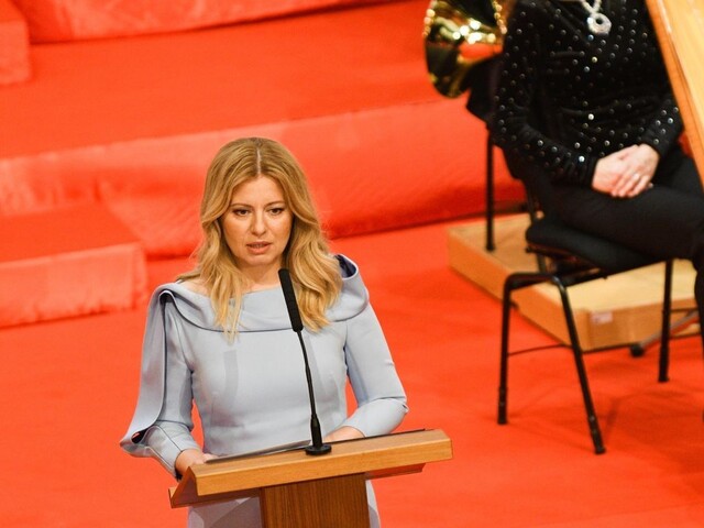 Inauguračný prejav prvej slovenskej prezidentky Zuzany Čaputovej