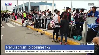Peru zaviedlo prísnejšie podmienky pre prisťahovalcov z Venezuely