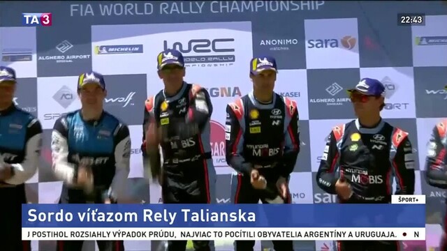 Rely Talianska ovládol Španiel Sordo, Ogier nedokončil