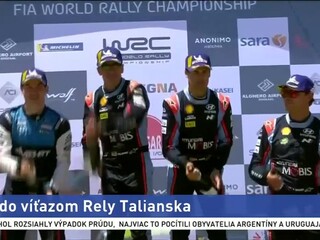 Rely Talianska ovládol Španiel Sordo, Ogier nedokončil