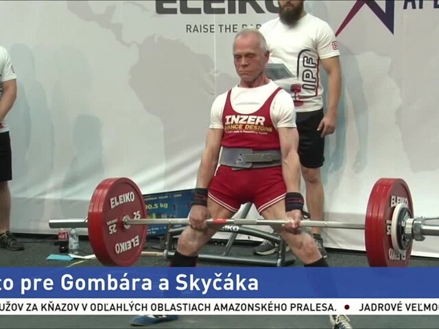 Úspech Slovákov v silových disciplínach, vybojovali cenné kovy