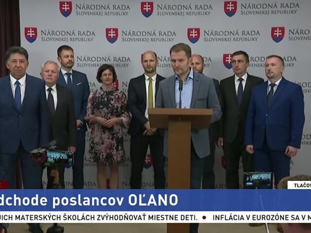 TB hnutia OĽANO o odchode poslancov z hnutia