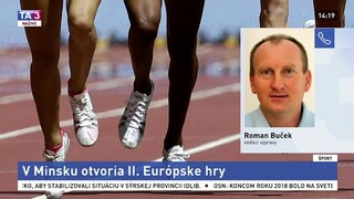 R. Buček o Európskych hrách v Minsku