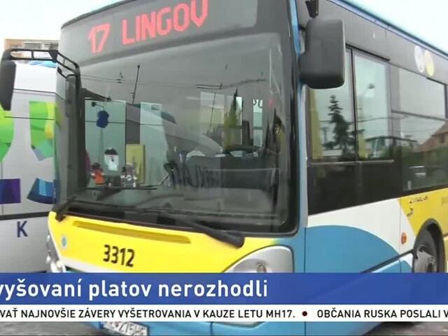 Dopravný podnik je v kríze, o zvyšovaní platov však nerozhodli