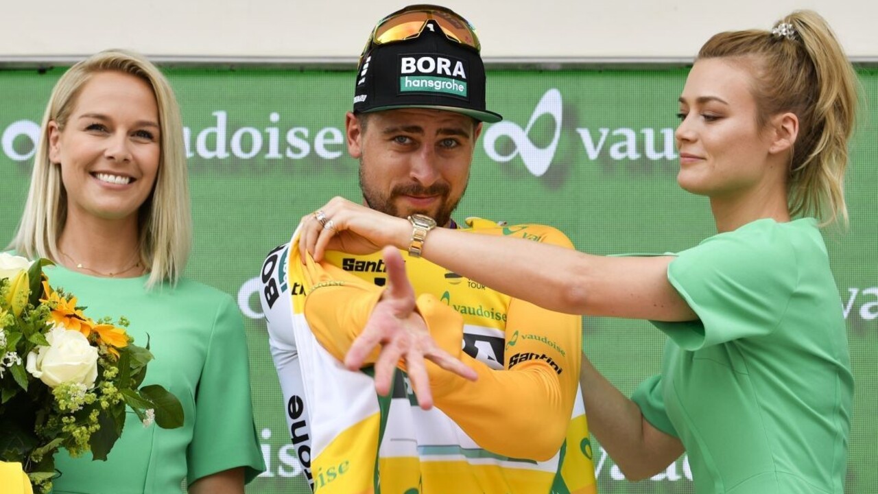 Sagan opäť triumfoval. Skončil druhý a udržal si žltý dres