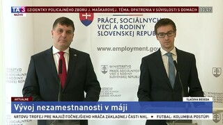 TB B. Ondruša a M. Valentoviča o vývoji nezamestnanosti