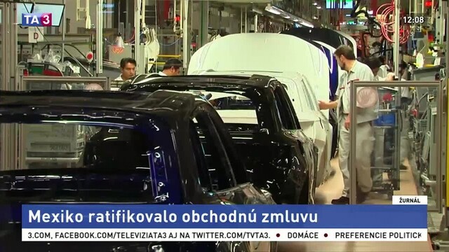 Dohodu NAFTA má nahradiť nová zmluva, Mexiko ju už ratifikovalo