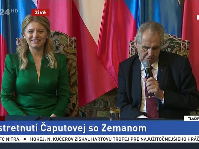 Vyhlásenie Z. Čaputovej a M. Zemana po spoločnom stretnutí