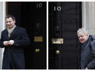 V boji o britské premiérske kreslo sa stretnú Johnson a Hunt