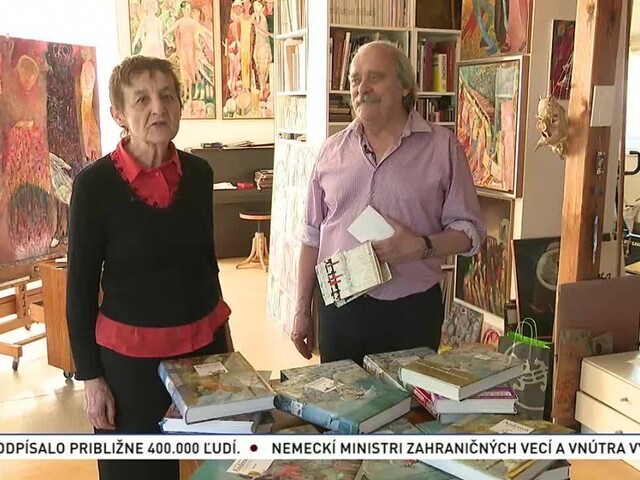 Portrét maliarky a ilustrátorky Kamily Štanclovej