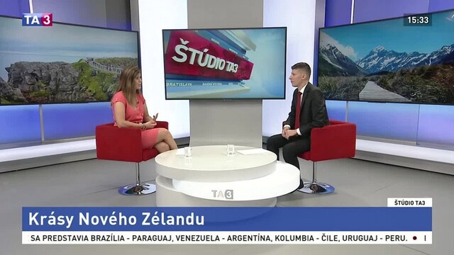ŠTÚDIO TA3: Cestovateľka M. Badinská o krásach Nového Zélandu