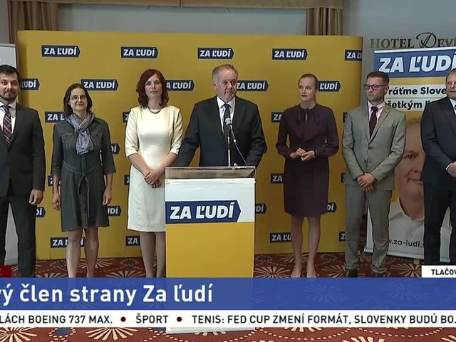 TB strany Za ľudí: V. Remišová sa stala novou členkou