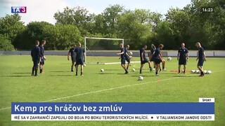Kvalitná a tímová príprava, aj to sú výhody kempu pre hráčov bez zmlúv