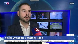 Analytik T. Púchly o väčšom výpadku v štátnej kase